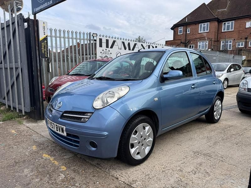 Blue Used 2007 Nissan Micra Hatchback | £3,250 (Fair price) - Image 1/4