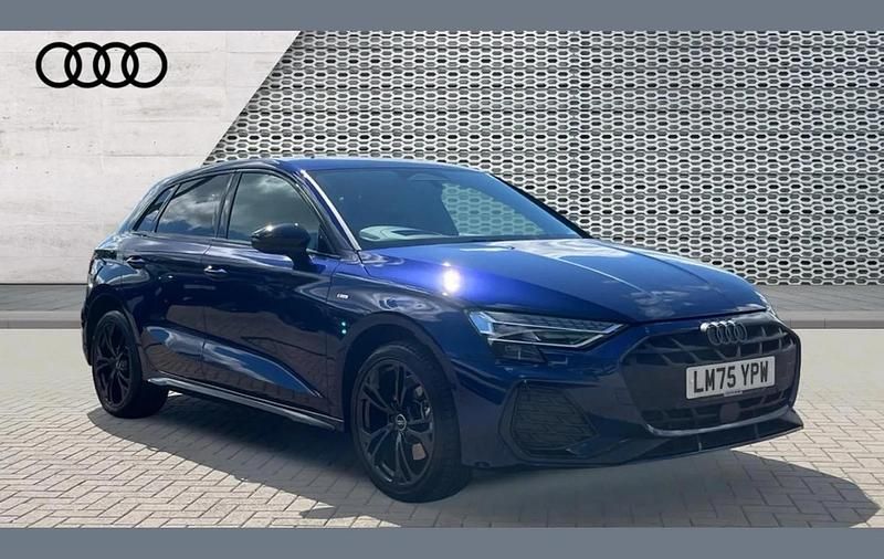 Used Audi A3 e-tron Black Edition 200 HP (147 kW) 2025 Blue Hatchback