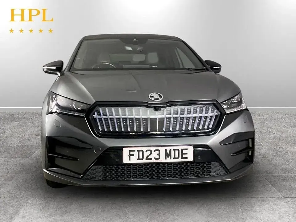 Used Skoda Enyaq iV vRS 135 kW (184 HP) 2023 Grey SUV