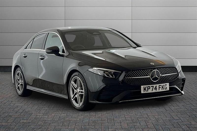 Cosmos black Used 2024 Mercedes A180 Executive Sedan | £24,195 (Fair price) - Image 1/4