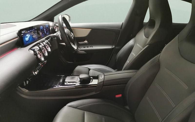 Used Mercedes CLA180 AMG Line Premium 136 HP (100 kW) 2022 White Sedan