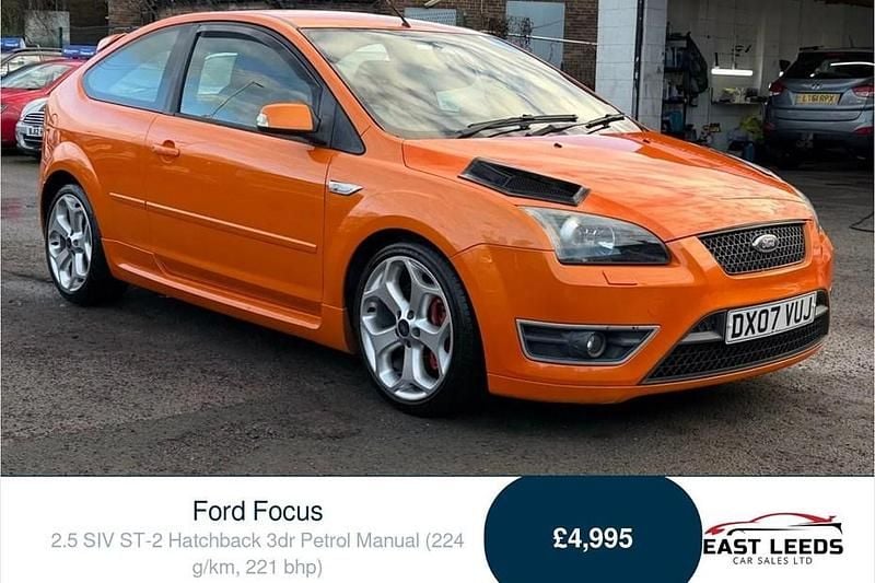 Orange Used 2007 Ford Focus ST Hatchback | £4,995 (Super price) - Image 1/1