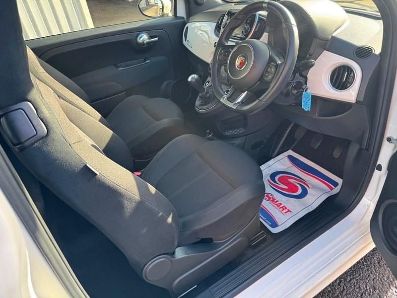 Used Abarth 595 145 HP (106 kW) 2017 White Hatchback