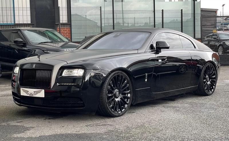 Used Rolls Royce Wraith 624 HP (458 kW) 2014 Metallic black Coupe