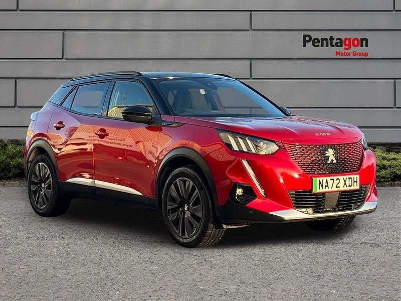 Red Used 2022 Peugeot 2008 Premium SUV | £15,499 (Fair price) - Image 1/4