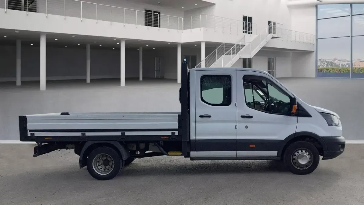 Used Ford Transit 130 HP (95 kW) 2016 White Cabriolet