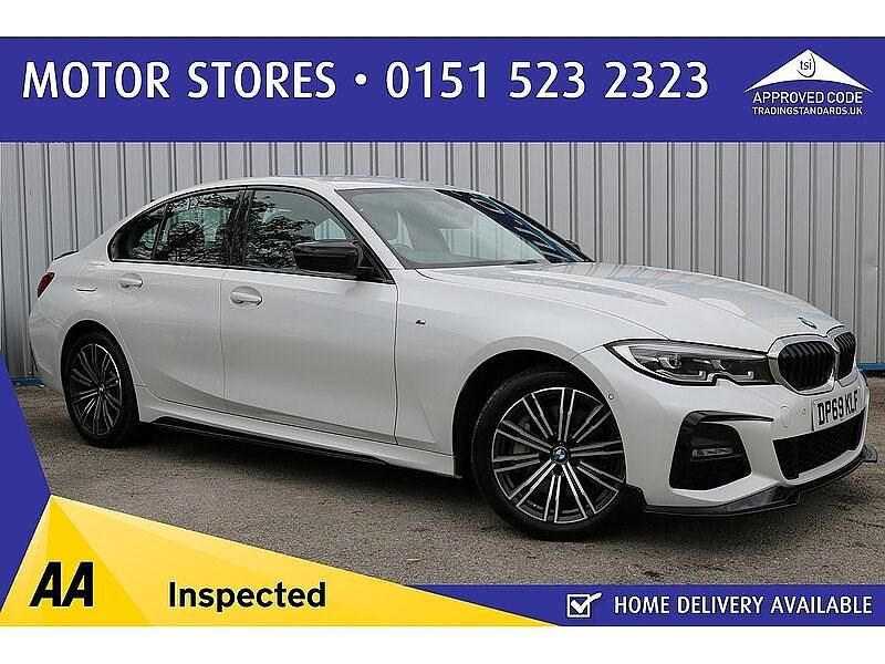 Used BMW 330e M Sport 2019 White Sedan