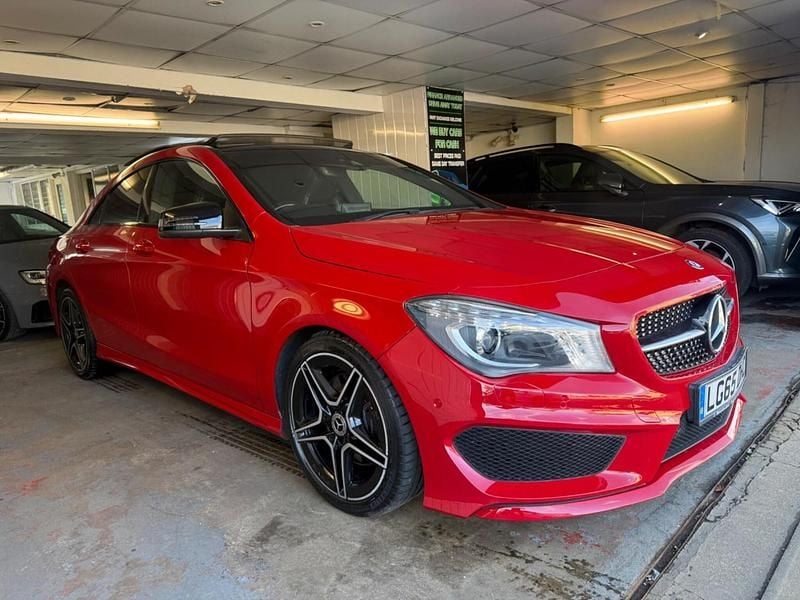 Usado Mercedes CLA220 AMG 177 HP (130 kW) 2015 Vermelho Sedan