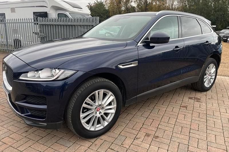 Blue Used 2017 Jaguar F-Pace Prestige SUV | £13,750 (Good price) - Image 1/1