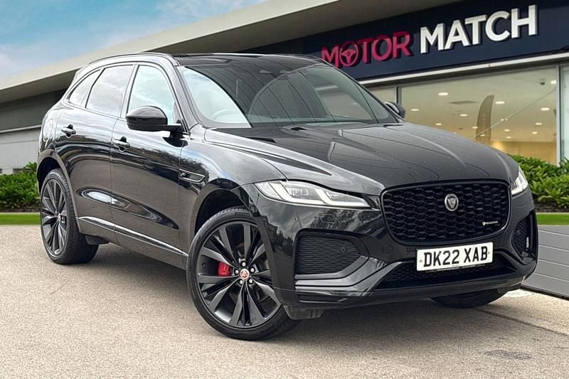 Black Used 2022 Jaguar F-Pace R-Dynamic SUV | £32,990 (Fair price) - Image 1/4