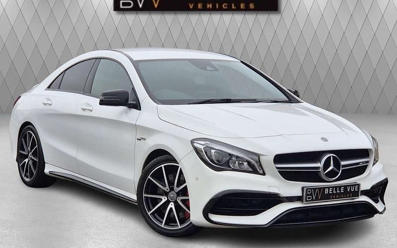 White Used 2017 Mercedes CLA45 AMG AMG Sedan | £19,995 (Fair price) - Image 1/4