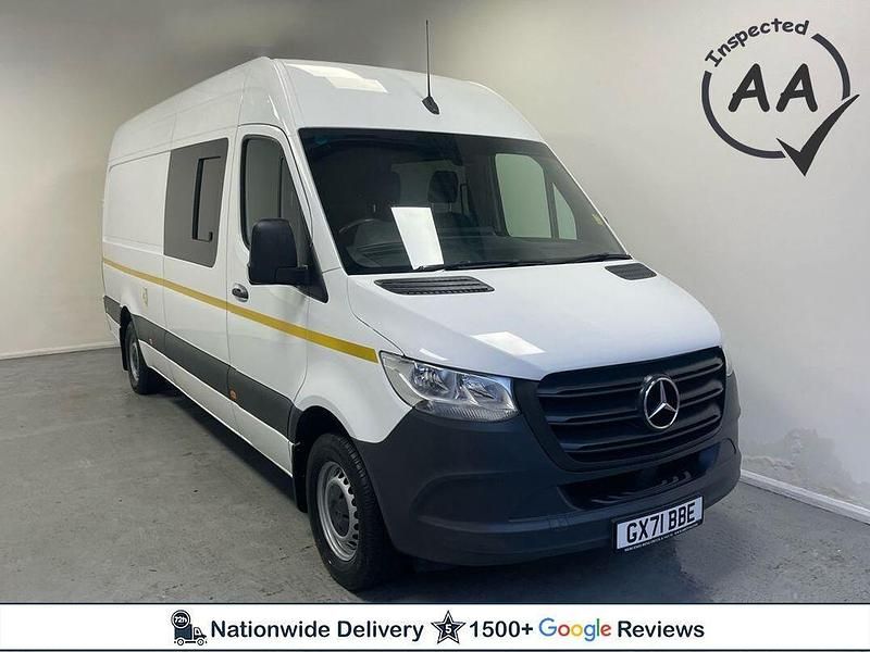 Used Mercedes Sprinter Progressive 150 HP (110 kW) 2021 White Van