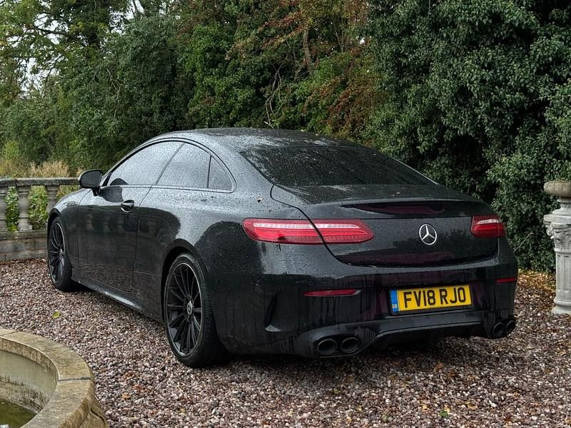 Black Used 2018 Mercedes E400 AMG Line Premium Plus Coupe | £17,950 - Image 1/4