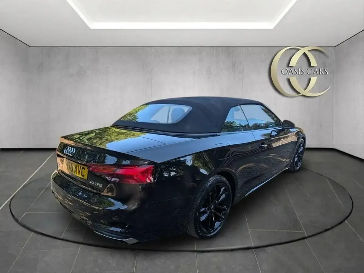 Used Audi A5 Cabriolet S-Line 2020 Black Cabriolet