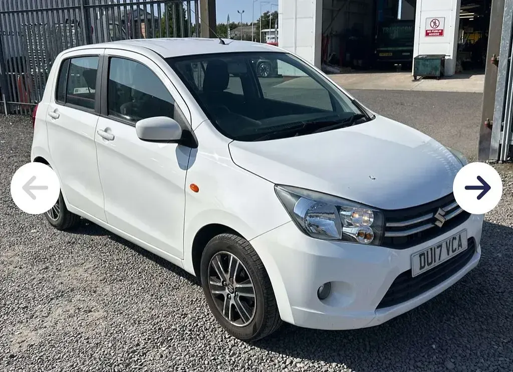 Used Suzuki Celerio SZ4 2017 White Hatchback