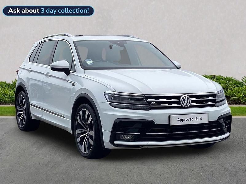 White Used 2020 VW Tiguan R-line SUV | £22,238 (Fair price) - Image 1/2