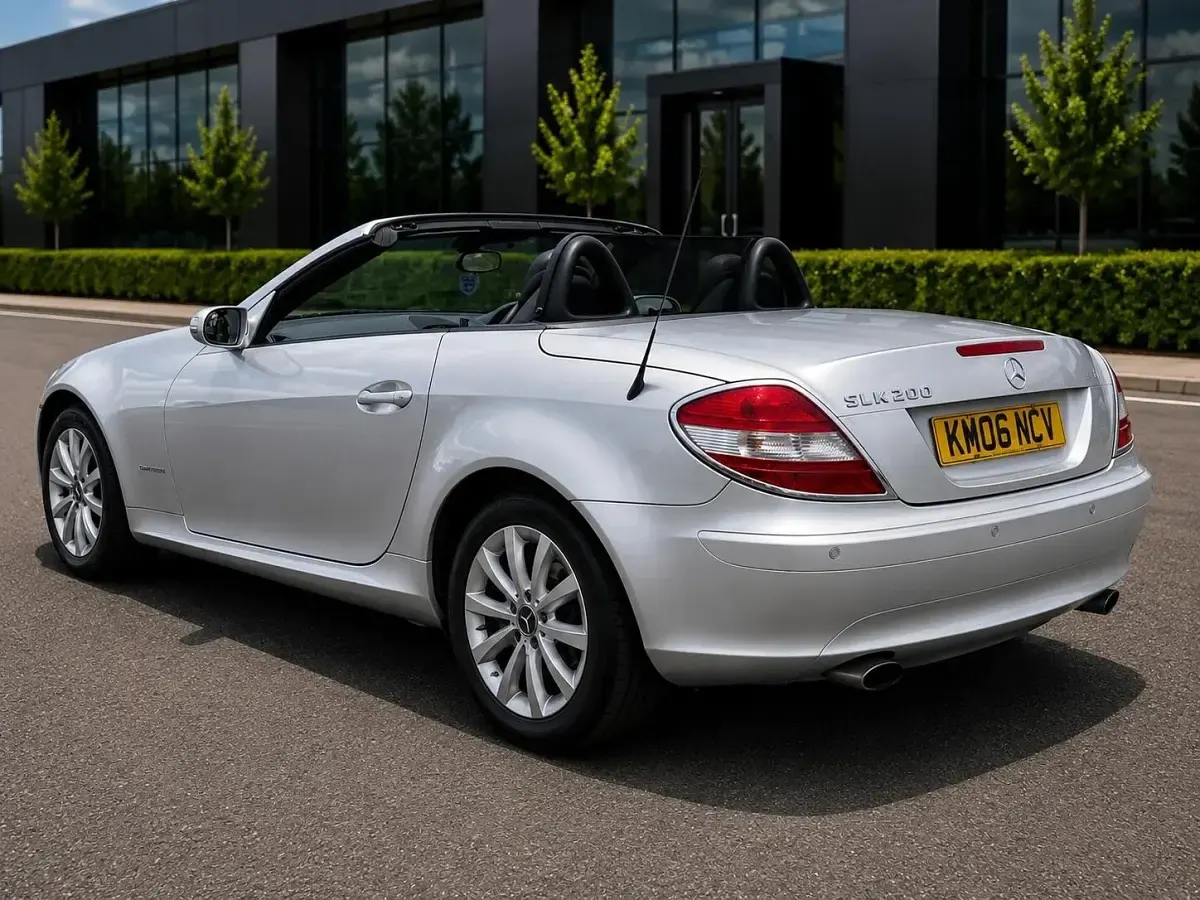 Used Mercedes SLK200 2006 Silver Cabriolet