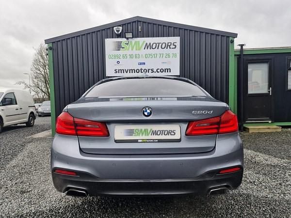 Used BMW 520 M Sport 2017 Blue Sedan
