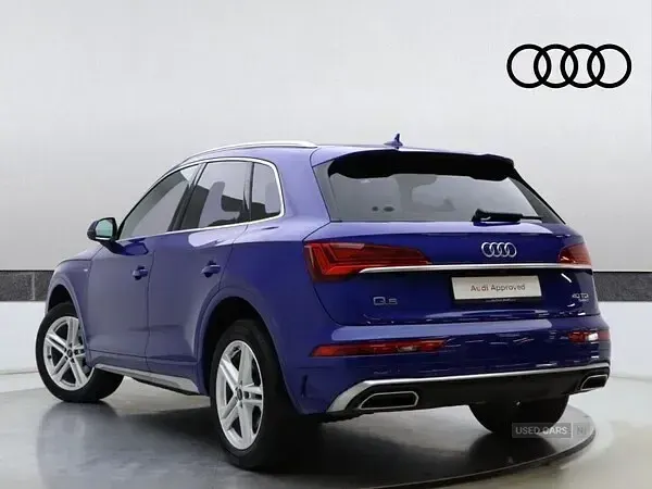 Used Audi Q5 S-Line 204 HP (150 kW) 2023 Blue SUV