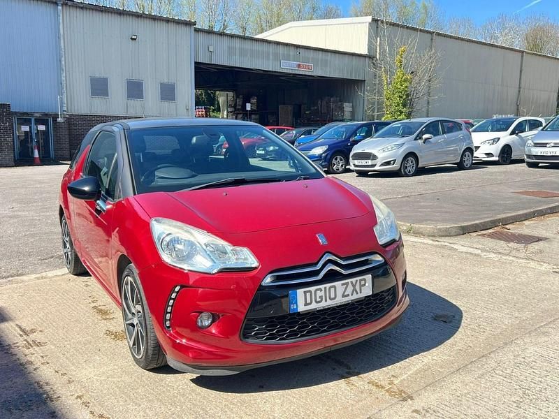 Used Citroën DS3 95 HP (69 kW) 2010 Red Hatchback