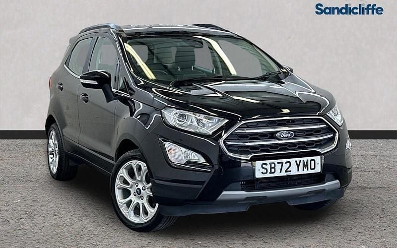 Used Ford Ecosport Titanium 125 HP (91 kW) 2022 Black SUV