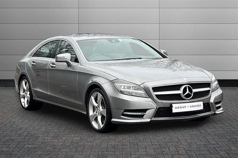 Used Mercedes CLS350 AMG 265 HP (194 kW) 2013 Palladium silver Sedan