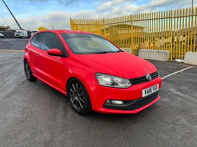 Used VW Polo Match 2016 Red Hatchback