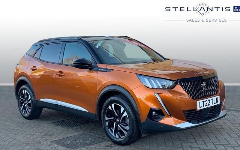 Used Peugeot 2008 GTi 131 HP (96 kW) 2022 Orange SUV