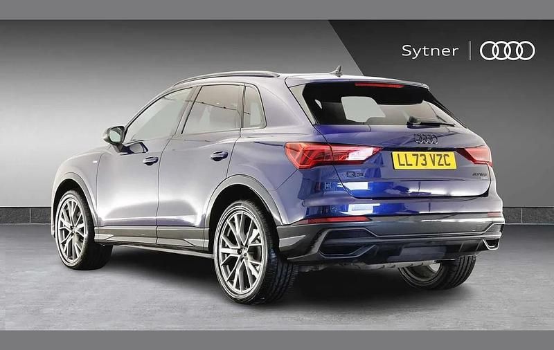 Used Audi Q3 Black Edition 187 HP (137 kW) 2023 Blue SUV