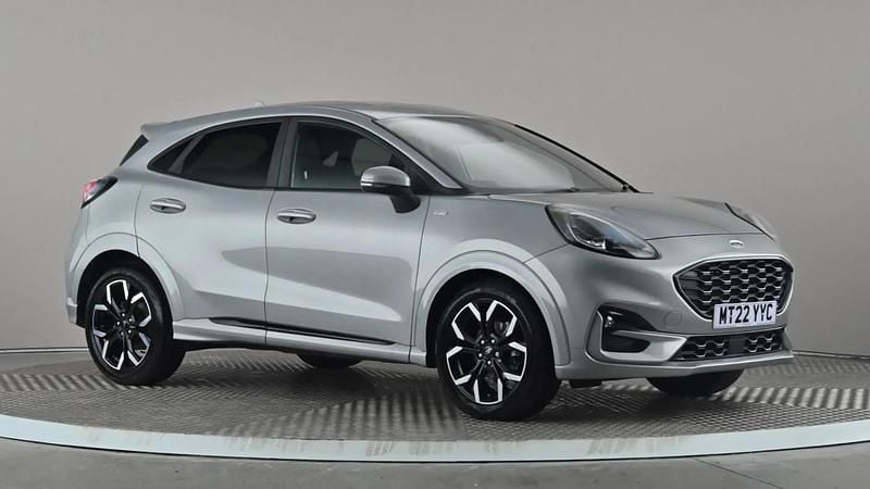 Silver Used 2022 Ford Puma ST-Line X Hatchback | £15,698 (Fair price) - Image 1/4