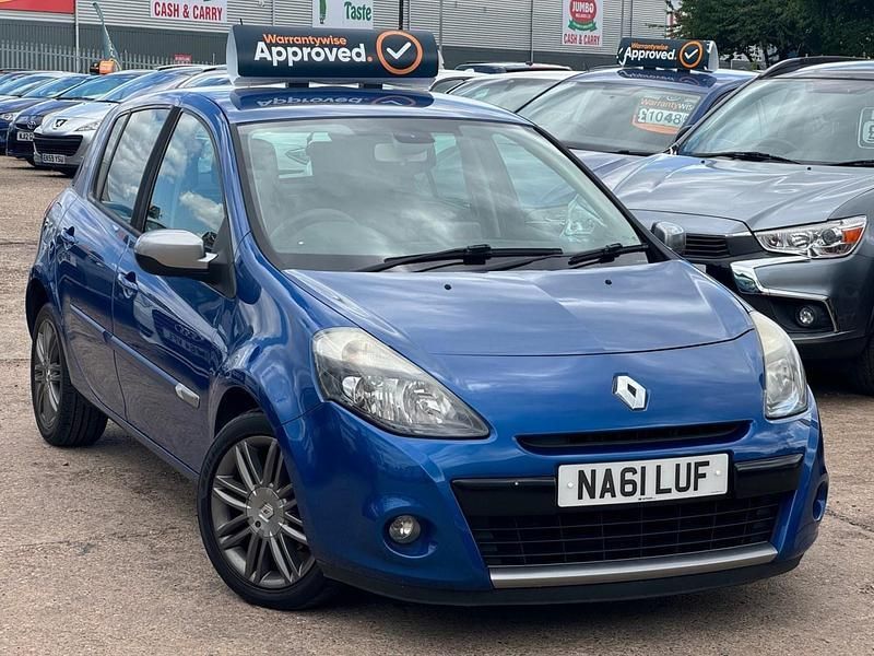 Blue Used 2011 Renault Clio II GT-Line Hatchback | £2,475 (Fair price) - Image 1/4