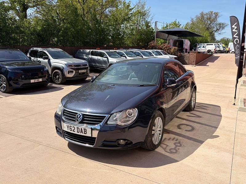 Używany VW Eos 2008 Niebieski Kabriolet