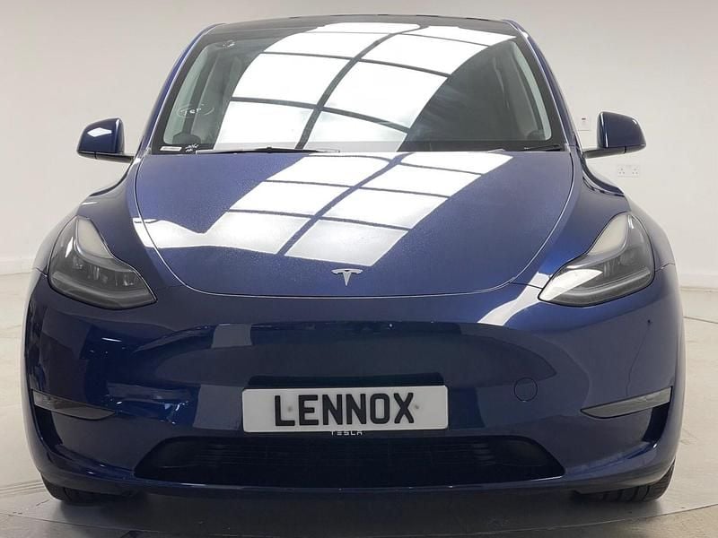 Used Tesla Model Y Long Range AWD 85 kW (116 HP) 2022 Blue SUV