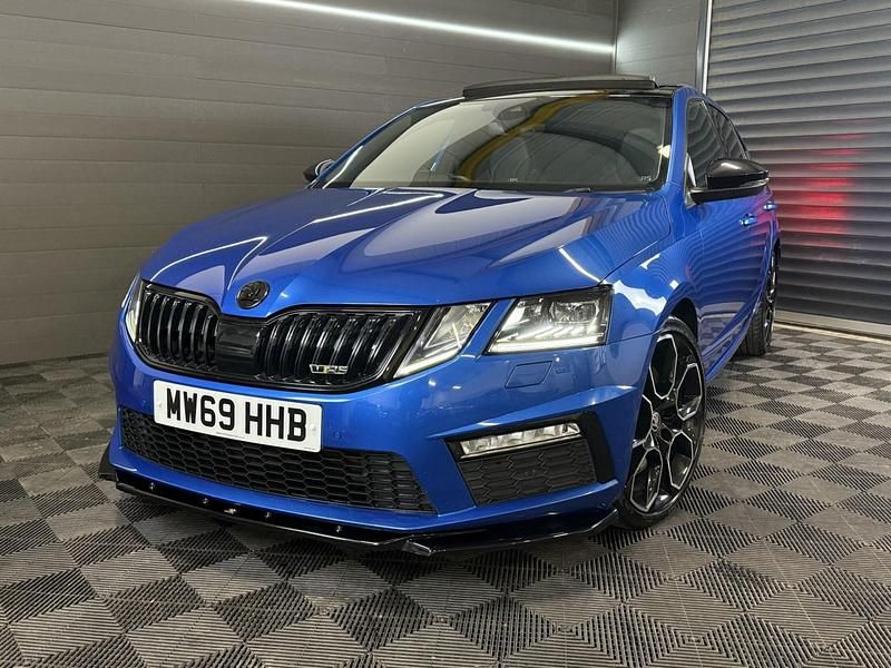 Used Skoda Octavia vRS 2019 Blue Estate