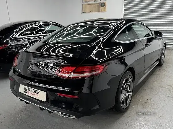 Used Mercedes C220 AMG Line Premium 2019 Black Coupe