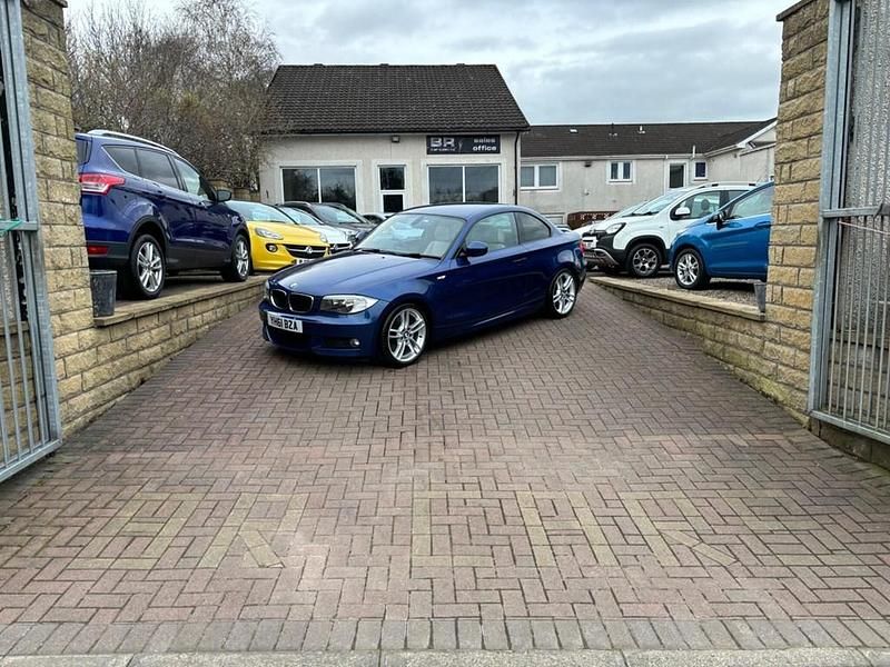 Used BMW 123 Coupé M Sport 215 HP (158 kW) 2011 Blue Coupe