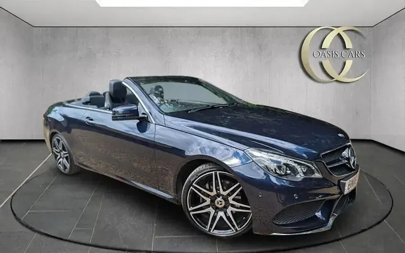 Used Mercedes E200 AMG line 184 HP (135 kW) 2016 Cabriolet