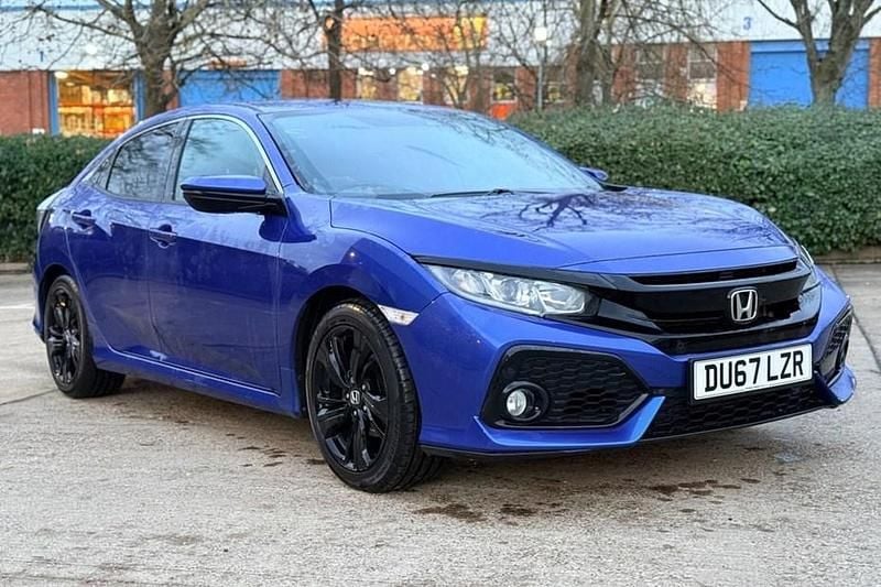 Blue Used 2017 Honda Civic SR Hatchback | £8,295 (Fair price) - Image 1/1
