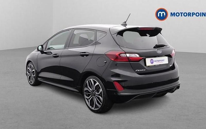 Used Ford Fiesta ST-Line X 125 HP (91 kW) 2021 Black Hatchback