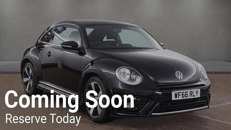 Used VW Beetle R-line 150 HP (110 kW) 2016 Black Hatchback