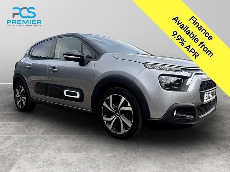 Grey Used 2022 Citroën C3 PureTech Hatchback | £8,895 (Fair price) - Image 1/3