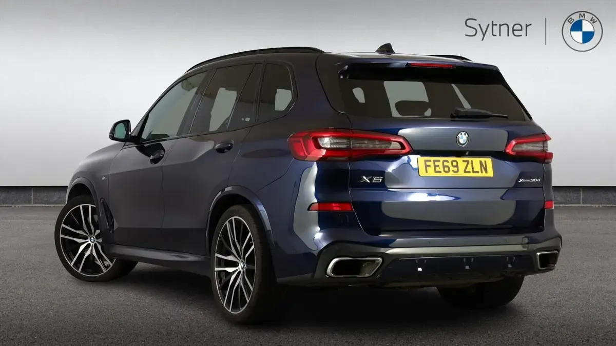 Used BMW X5 M Sport 265 HP (194 kW) 2019 Blue SUV