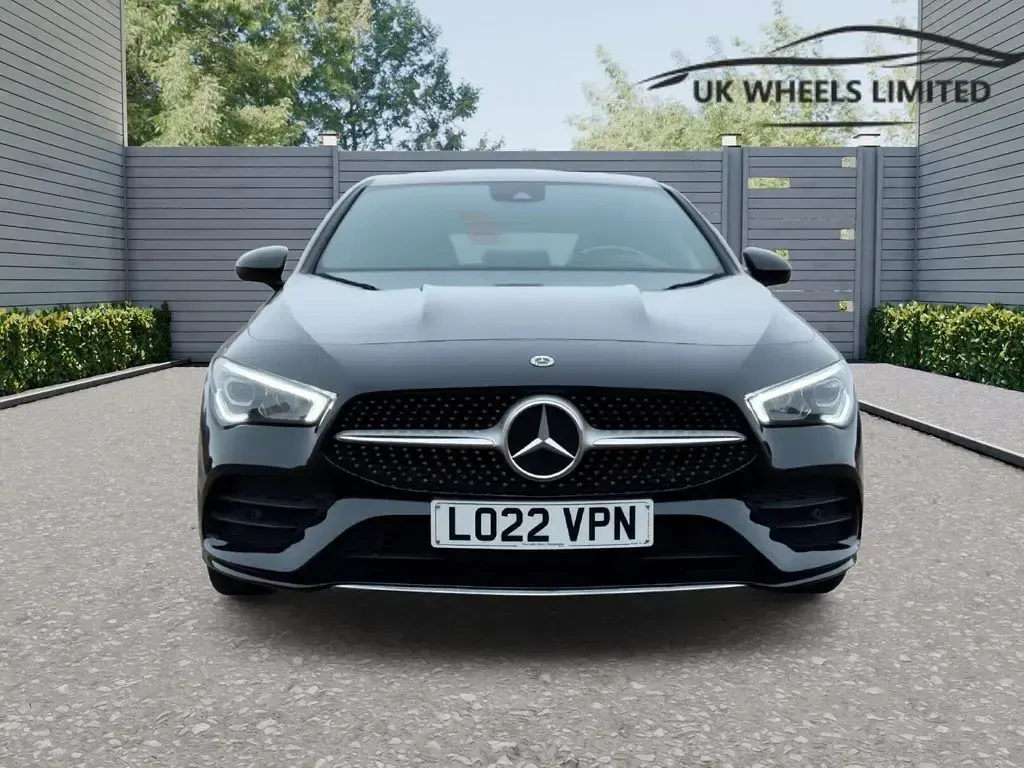 Used Mercedes CLA200 AMG Line Premium 163 HP (119 kW) 2022 Black Coupe