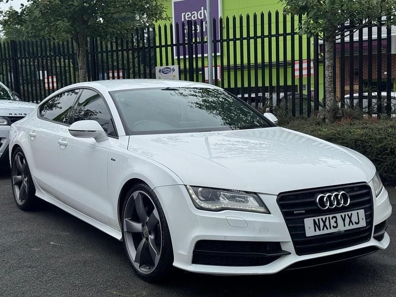 White Used 2013 Audi A7 Sportback Design Hatchback | £11,750 (A bit pricey) - Image 1/4