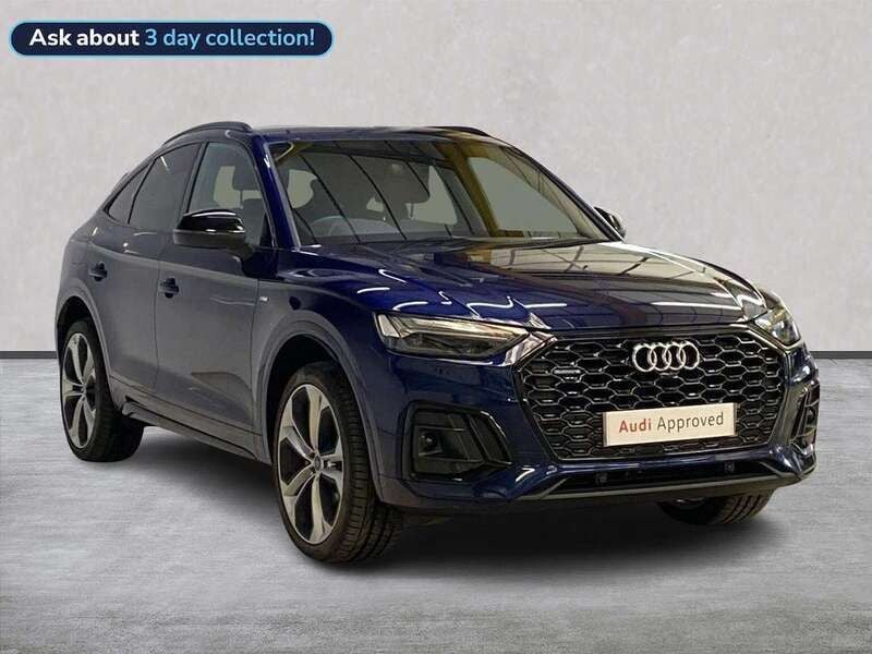 Blue Used 2021 Audi Q5 Sportback Comfort SUV | £36,834 (Expensive) - Image 1/4