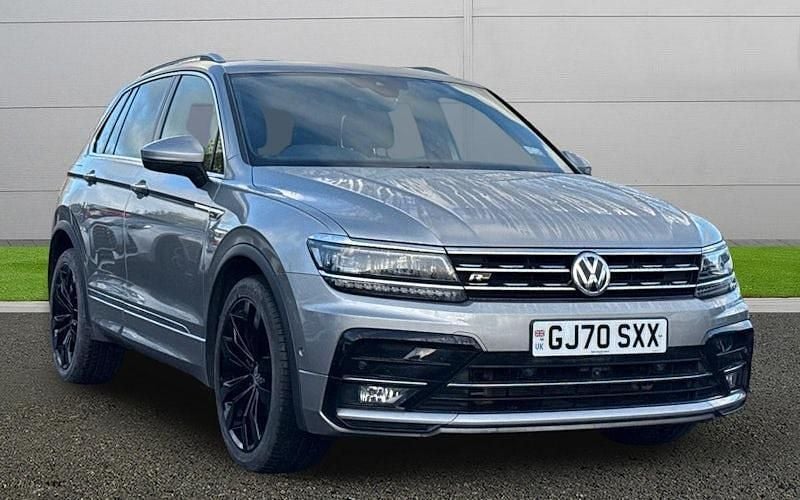Used VW Tiguan R-line 150 HP (110 kW) 2020 Silver SUV
