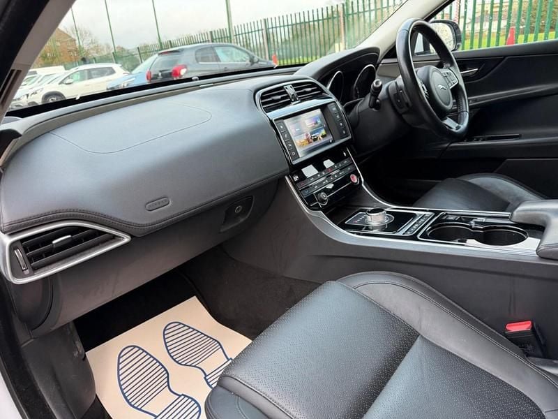 Used Jaguar XE Portfolio 2015 White Sedan