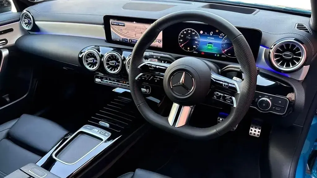 Used Mercedes CLA180 AMG line 2025 Blue Estate