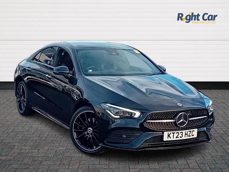 Cosmos black Used 2023 Mercedes E250 AMG line Coupe | £26,999 - Image 1/4