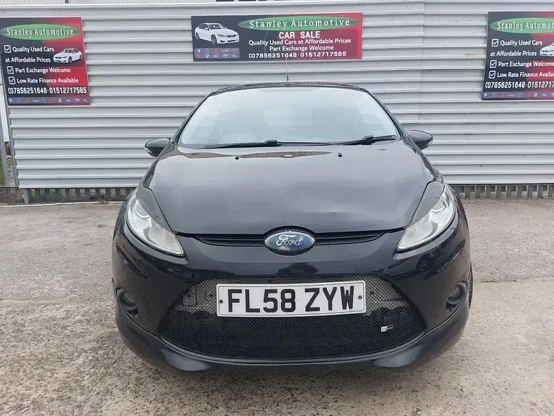 Used Ford Fiesta Zetec 2008 Black Hatchback